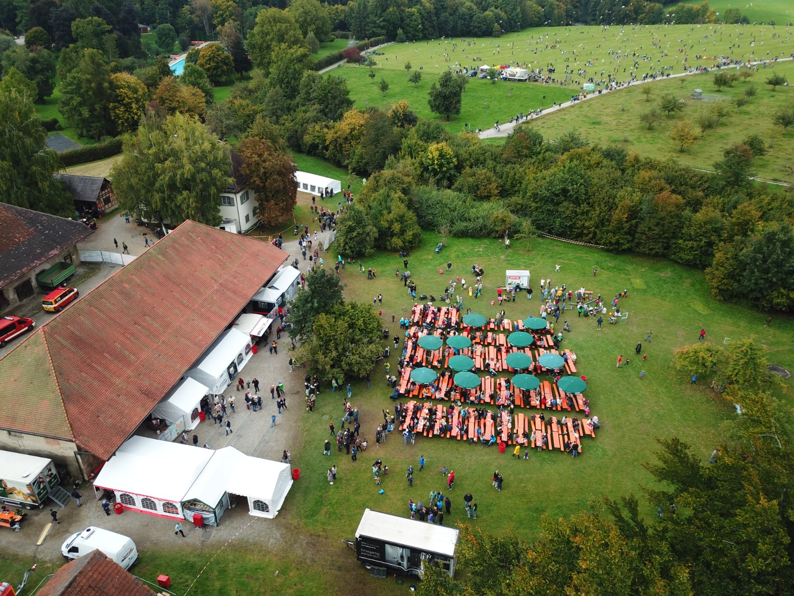 Programmpunkt beim Drachenfest