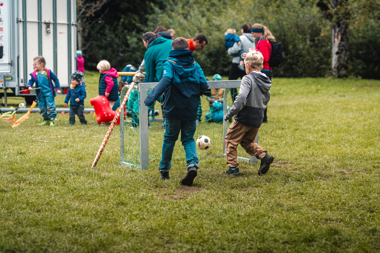 Programmpunkt beim Drachenfest